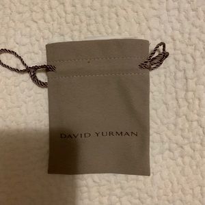 David Yurman jewelry bag
